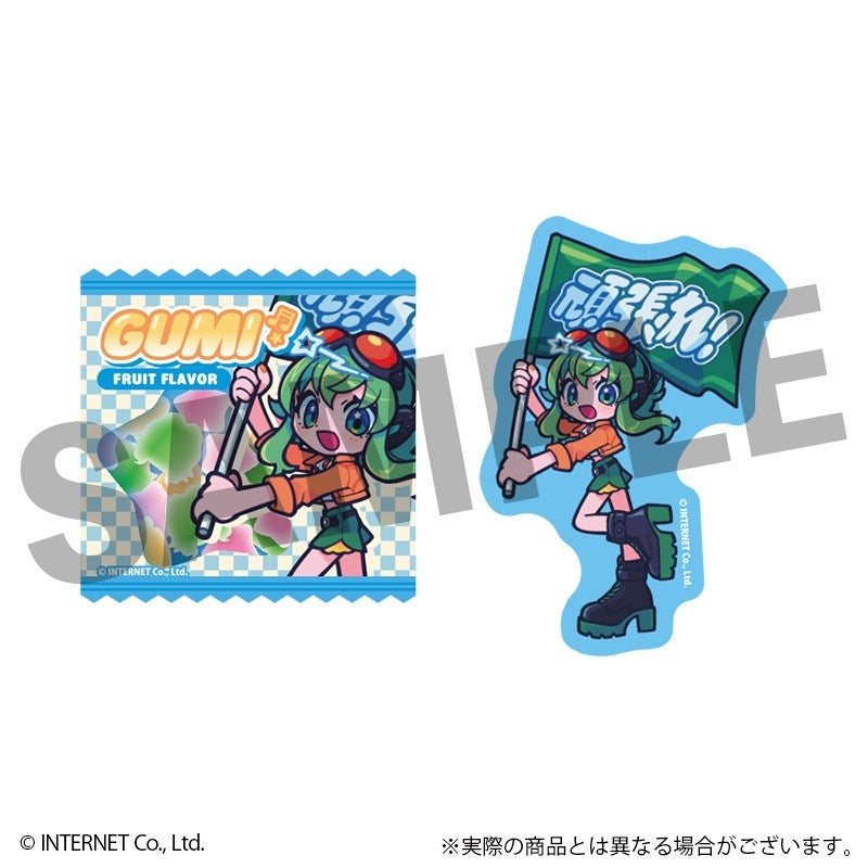 (1BOX=6)(Goods - Sticker) VOCALOID GUMI Trading Fure Friends Sticker(Blind Box -Single)