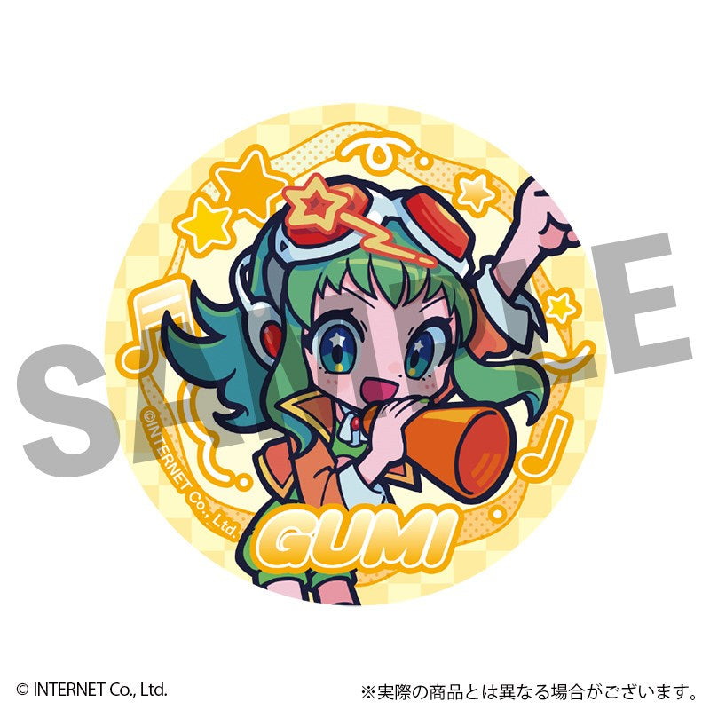 (1BOX=6)(Goods - Badge) VOCALOID GUMI Trading Fure Friends Button Badge(Blind Box -Single)