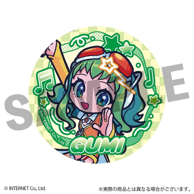 (1BOX=6)(Goods - Badge) VOCALOID GUMI Trading Fure Friends Button Badge(Blind Box -Single)