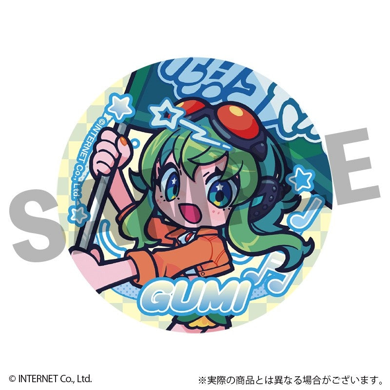 (1BOX=6)(Goods - Badge) VOCALOID GUMI Trading Fure Friends Button Badge(Blind Box -Single)
