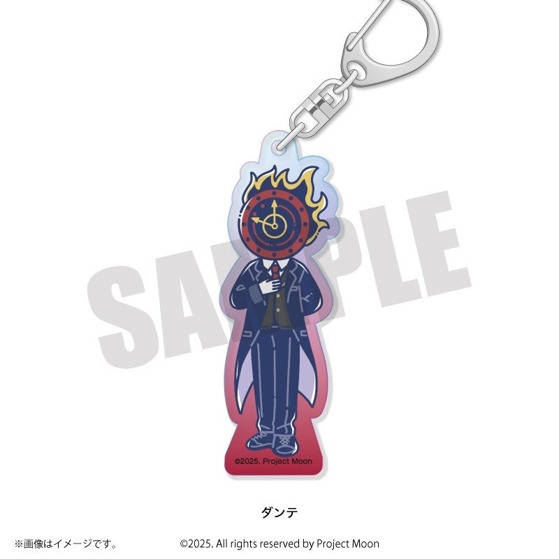 (Goods - Keychain) Limbus Company Retro Pop Iridescent Acrylic Keychain Dante