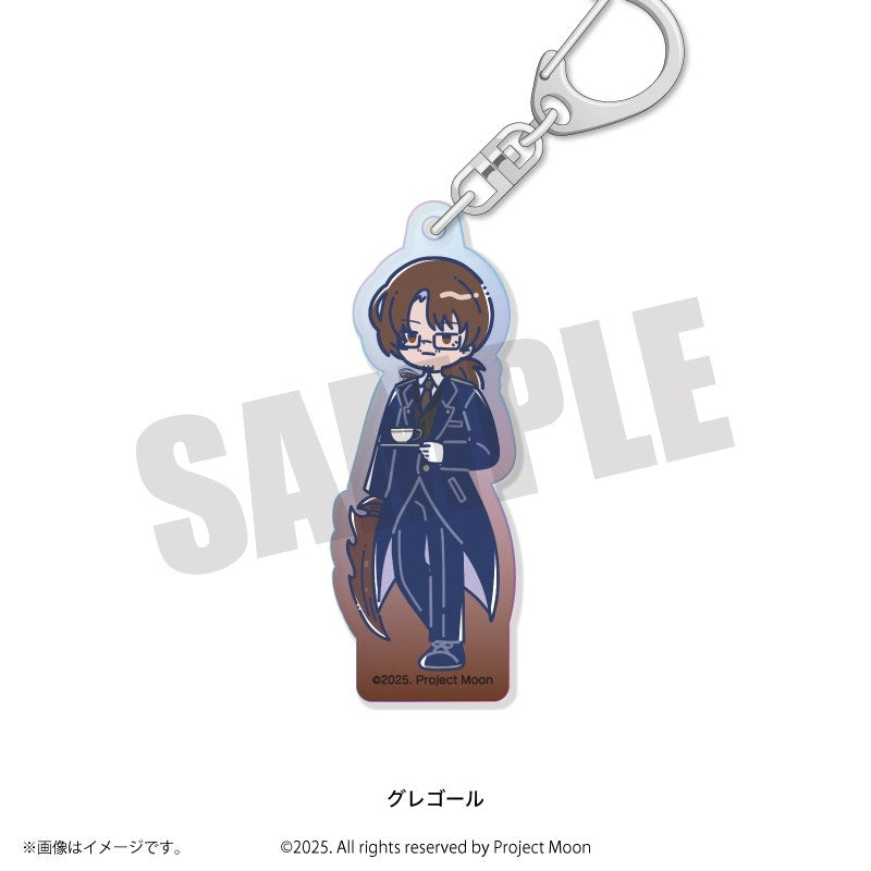 (Goods - Keychain) Limbus Company Retro Pop Iridescent Acrylic Keychain Gregor