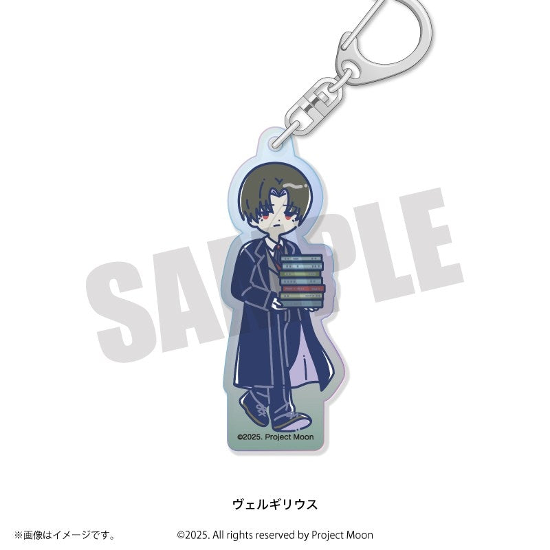 (Goods - Keychain) Limbus Company Retro Pop Iridescent Acrylic Keychain Vergilius