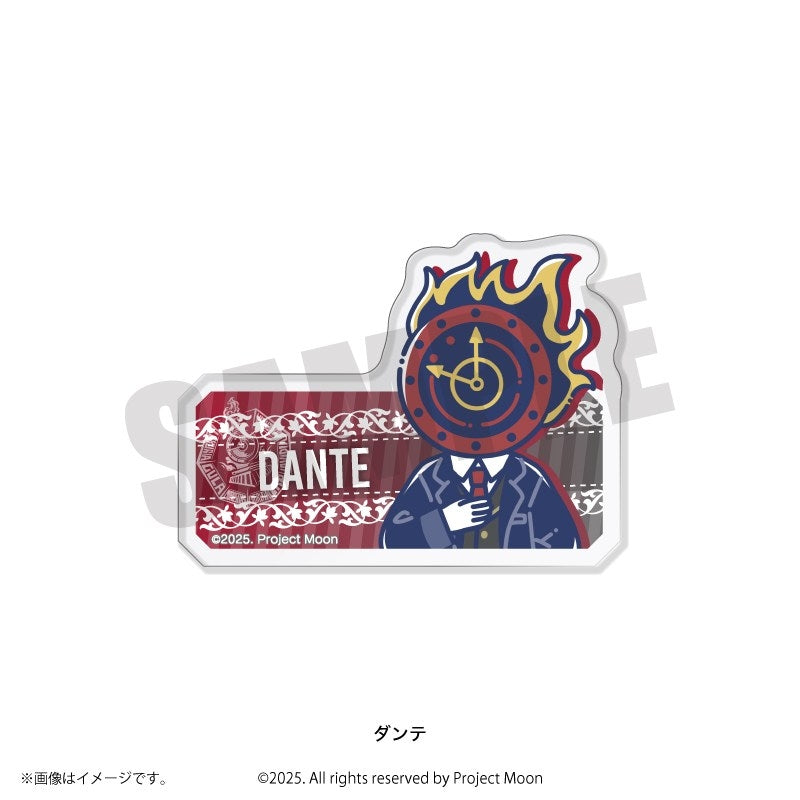 (Goods - Clip) Limbus Company Retro Pop Acrylic Clip Dante