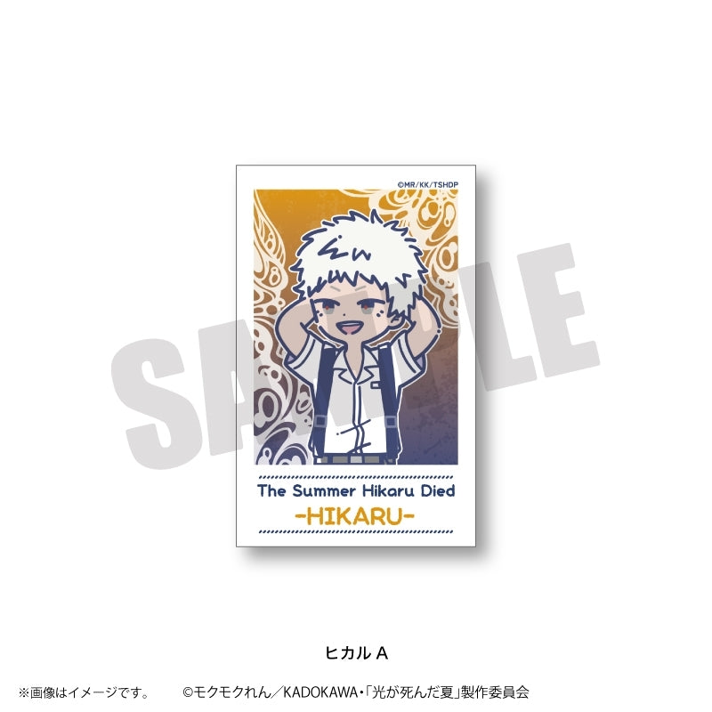 (Goods - Card) The Summer Hikaru Died TV Anime Reto Pop Vol.2 Instant Photo Style Card (8 Types Total) "HIkaru" A