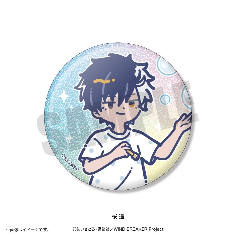 (1BOX=10)(Goods - Badge) TV Anime WIND BREAKER Retro Pop Vol. 4 Kirakira Button Badge (10 Types Total)(Blind Box -Single)