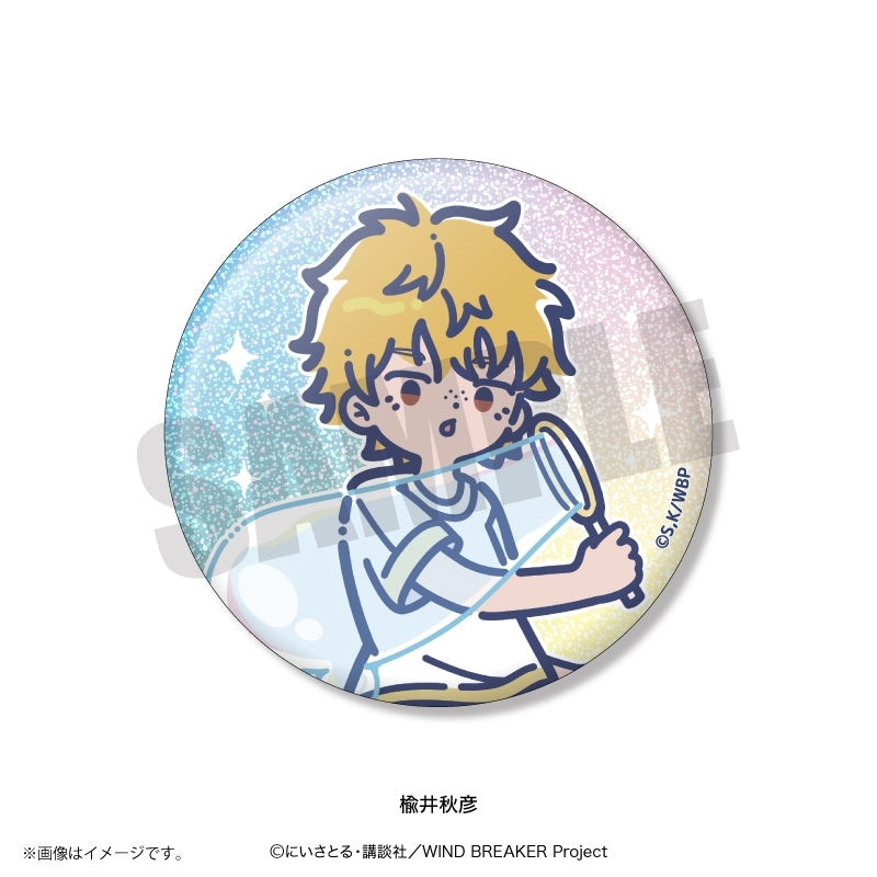 (1BOX=10)(Goods - Badge) TV Anime WIND BREAKER Retro Pop Vol. 4 Kirakira Button Badge (10 Types Total)(Blind Box -Single)