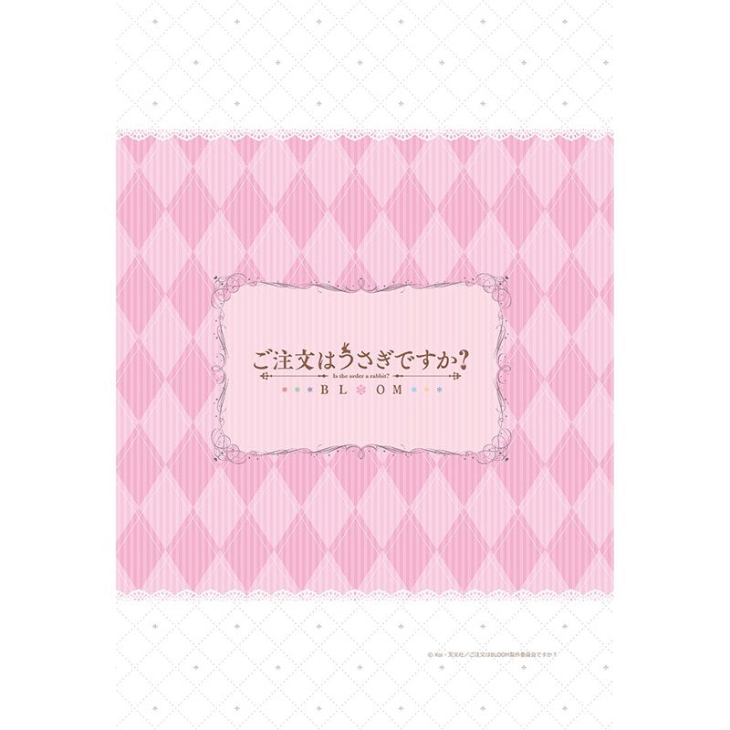 (Goods - Pillow Case) Is the Order a Rabbit? BLOOM Pillow Case (Cocoa/Clockwork Rabbit)
