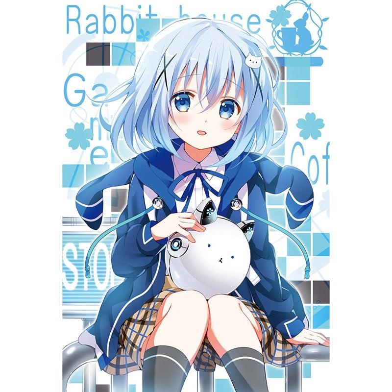(Goods - Pillow Case) Is the Order a Rabbit? BLOOM Pillow Case (Chino/Clockwork Rabbit)
