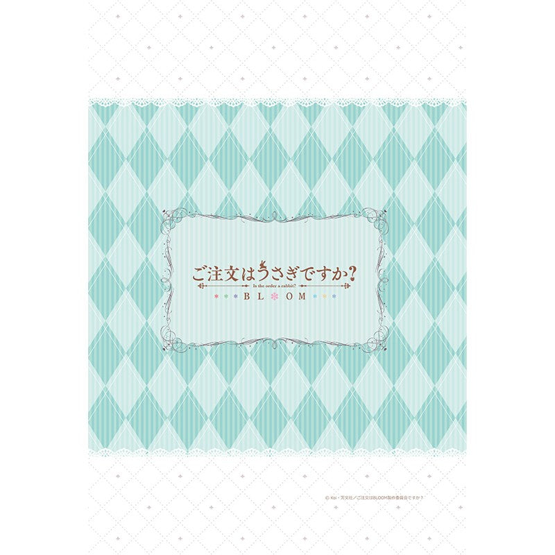(Goods - Pillow Case) Is the Order a Rabbit? BLOOM Pillow Case (Chiya/Clockwork Rabbit)