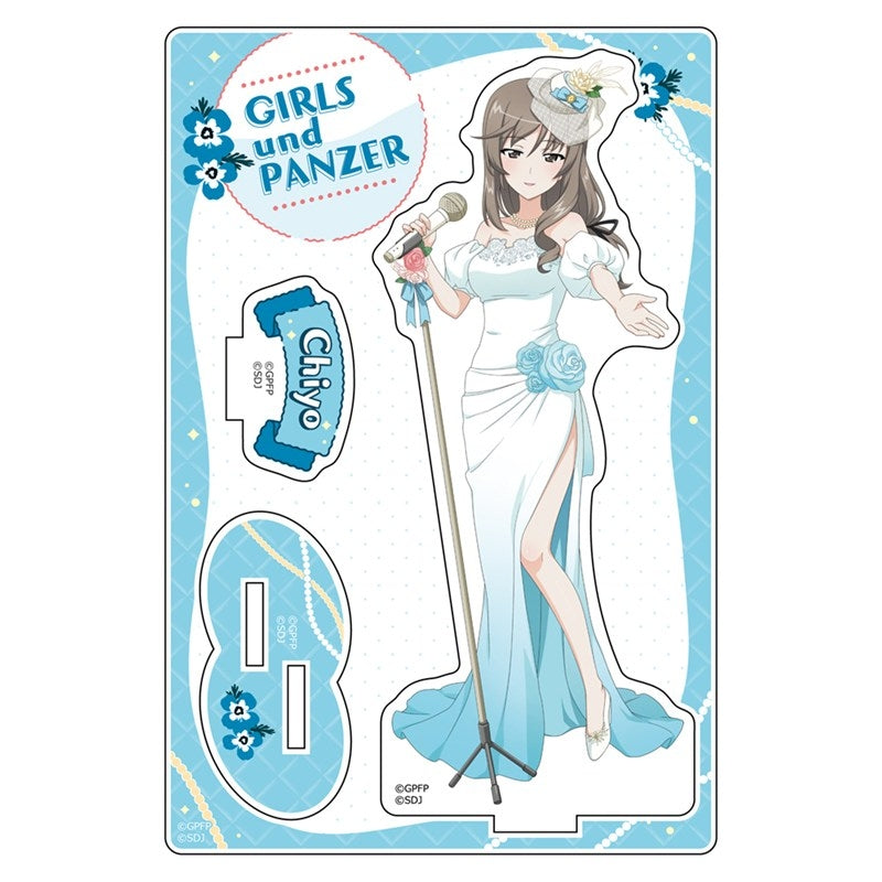 (Goods - Acrylic Stand) Girls und Panzer Great Tankery Operation! Acrylic Stand (Chiyo Shimada/JB2025)