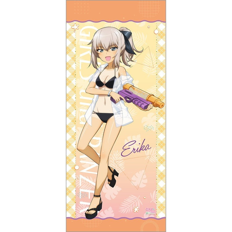 (Goods - Tapestry) Girls und Panzer das Finale Exclusive Art Big Tapestry (Erika Itsumi/Water Gun Sun Tan Ver.)