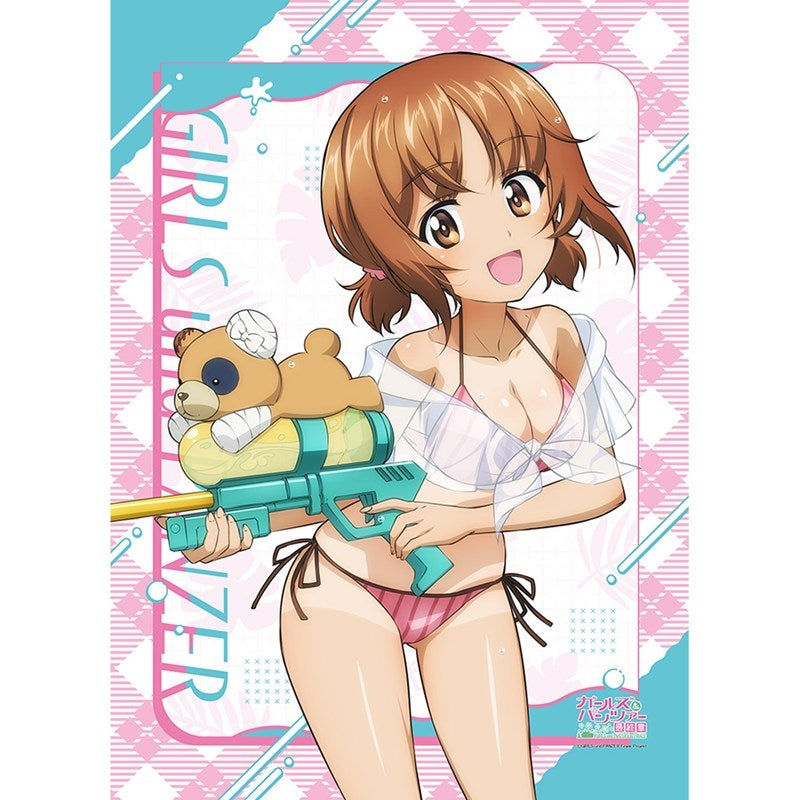 (Goods - Tapestry) Girls und Panzer das Finale Exclusive Art B2 Tapestry (Miho Nishizumi/Water Gun Sun Tan Ver.)