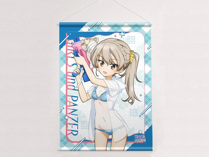 (Goods - Tapestry) Girls und Panzer das Finale Exclusive Art B2 Tapestry (Alice Shimada/Water Gun Sun Tan Ver.)