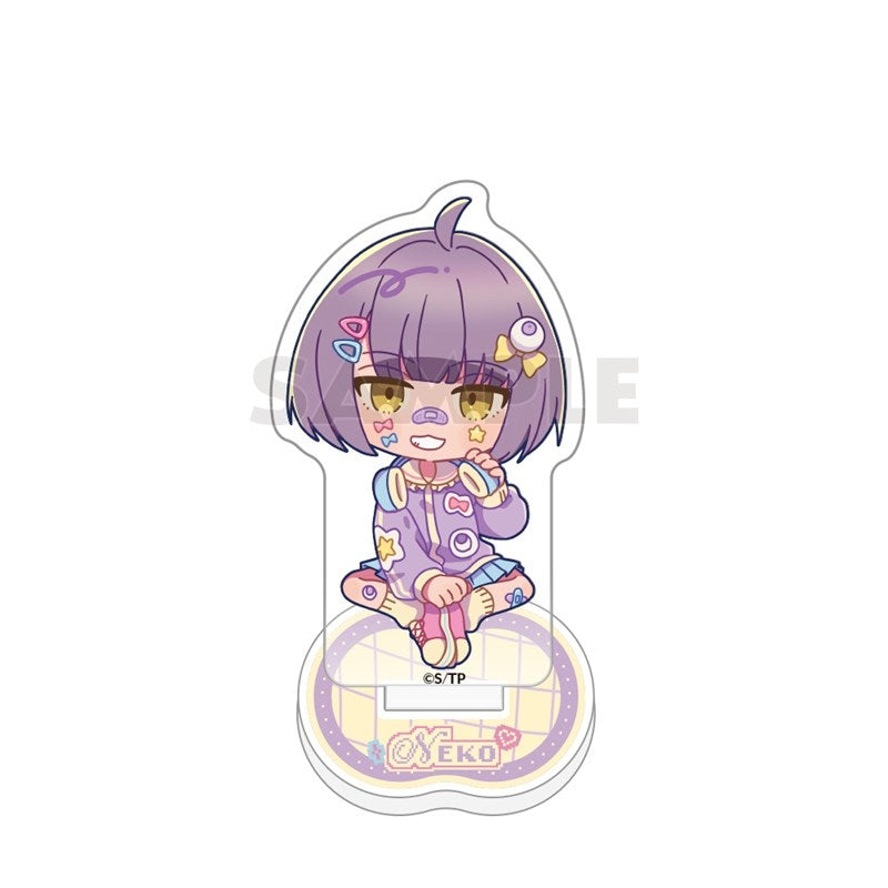 (Goods - Stand Pop) Tasokare Hotel TV Anime Acrylic Stand (Neko Tsukahara/Retro Pop)