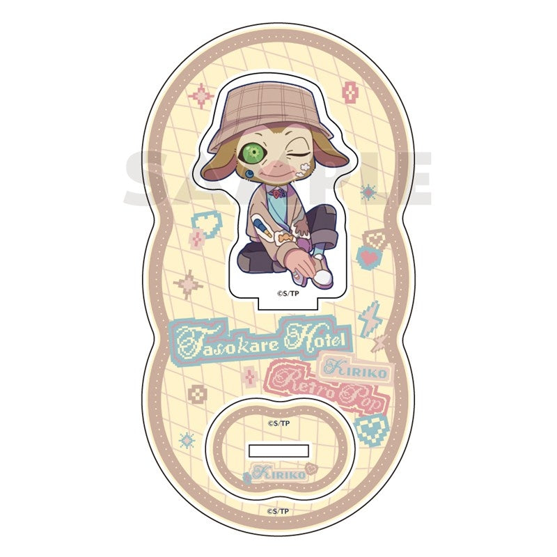 (Goods - Stand Pop) Tasokare Hotel TV Anime Acrylic Stand (Kiriko/Retro Pop)