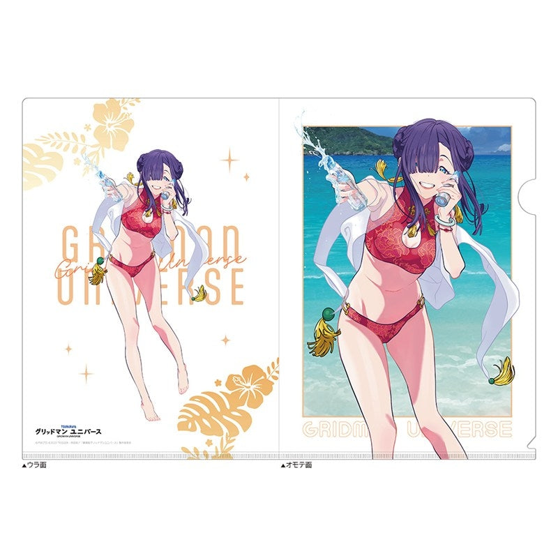 (Goods - Clear File) Gridman Universe feat. Exclusive Art Clear File (Hime/Swimsuit)