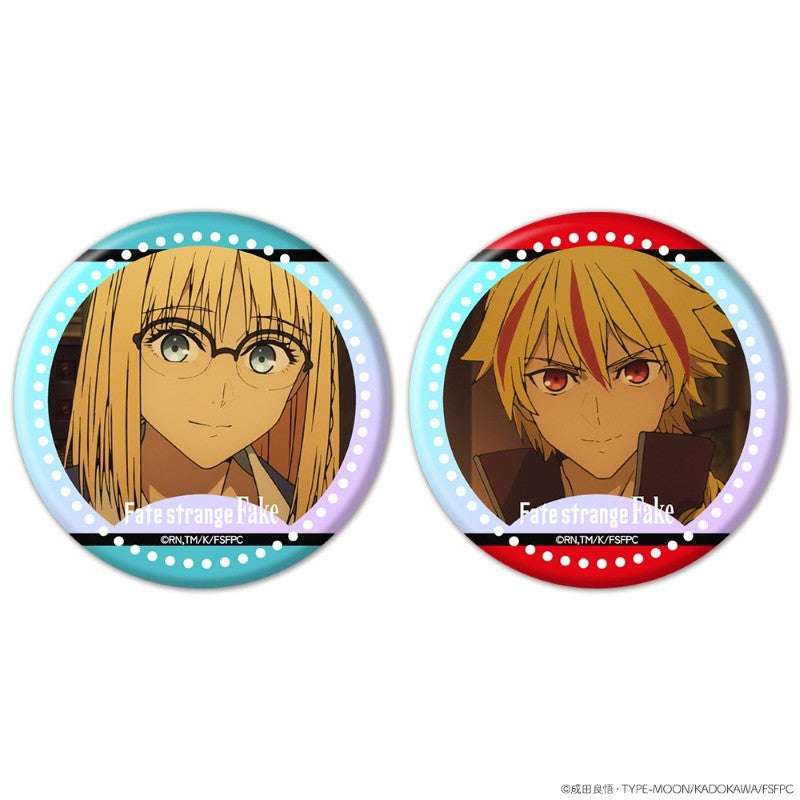 (Goods - Badge) Fate/Strange Fake Badge Set (Set of 2) Ayaka & Saber