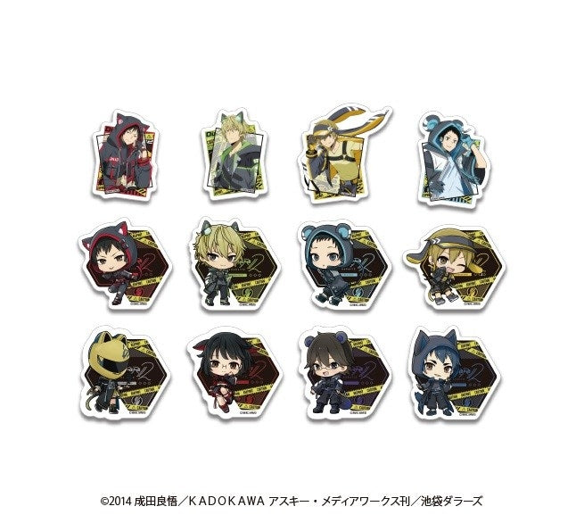 (Goods - Sticker) Durarara!! Sticker Animal Cyber Ver. (Blind Box -Single)