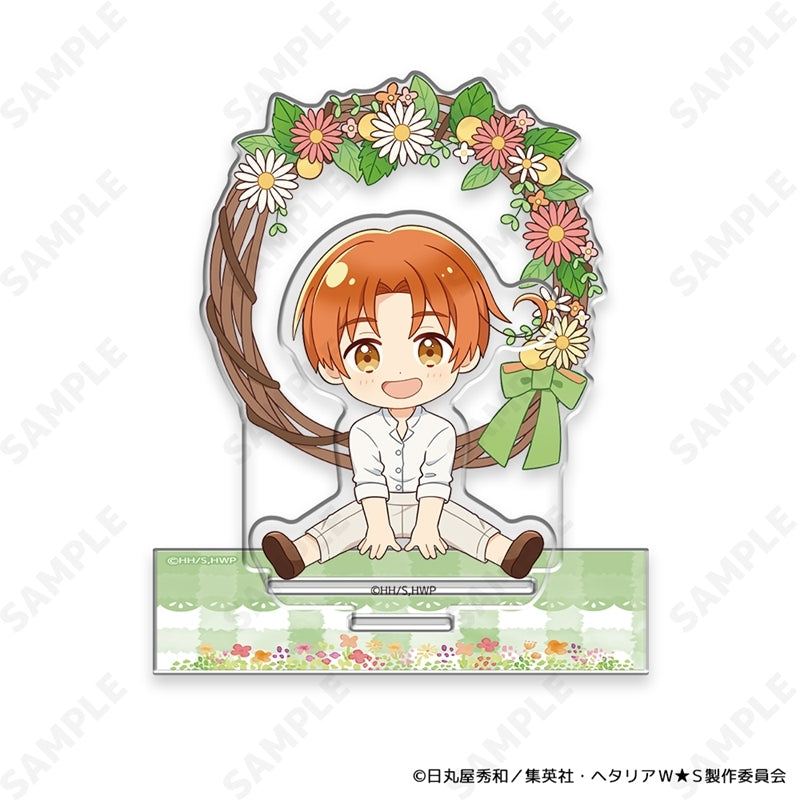(Goods - Acrylic Stand) Hetalia World★Stars Acrylic Stand 1. Italy ~ Flower Shower ~ [mini Dress Collection ]