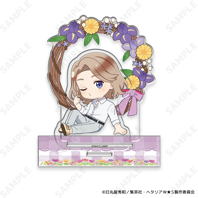 (Goods - Acrylic Stand) Hetalia World★Stars Acrylic Stand 6. France ~ Flower Shower ~ [mini Dress Collection ]