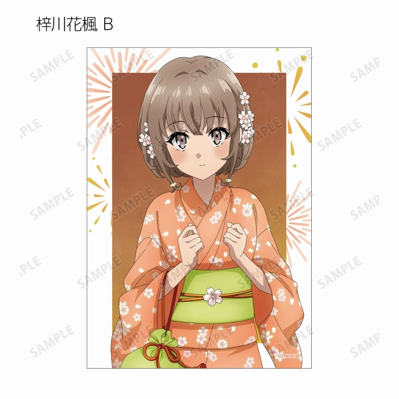 [Rascal Does Not Dream of a Sister on an Outing] Exclusive Art Yukata ver. Trading Bromide