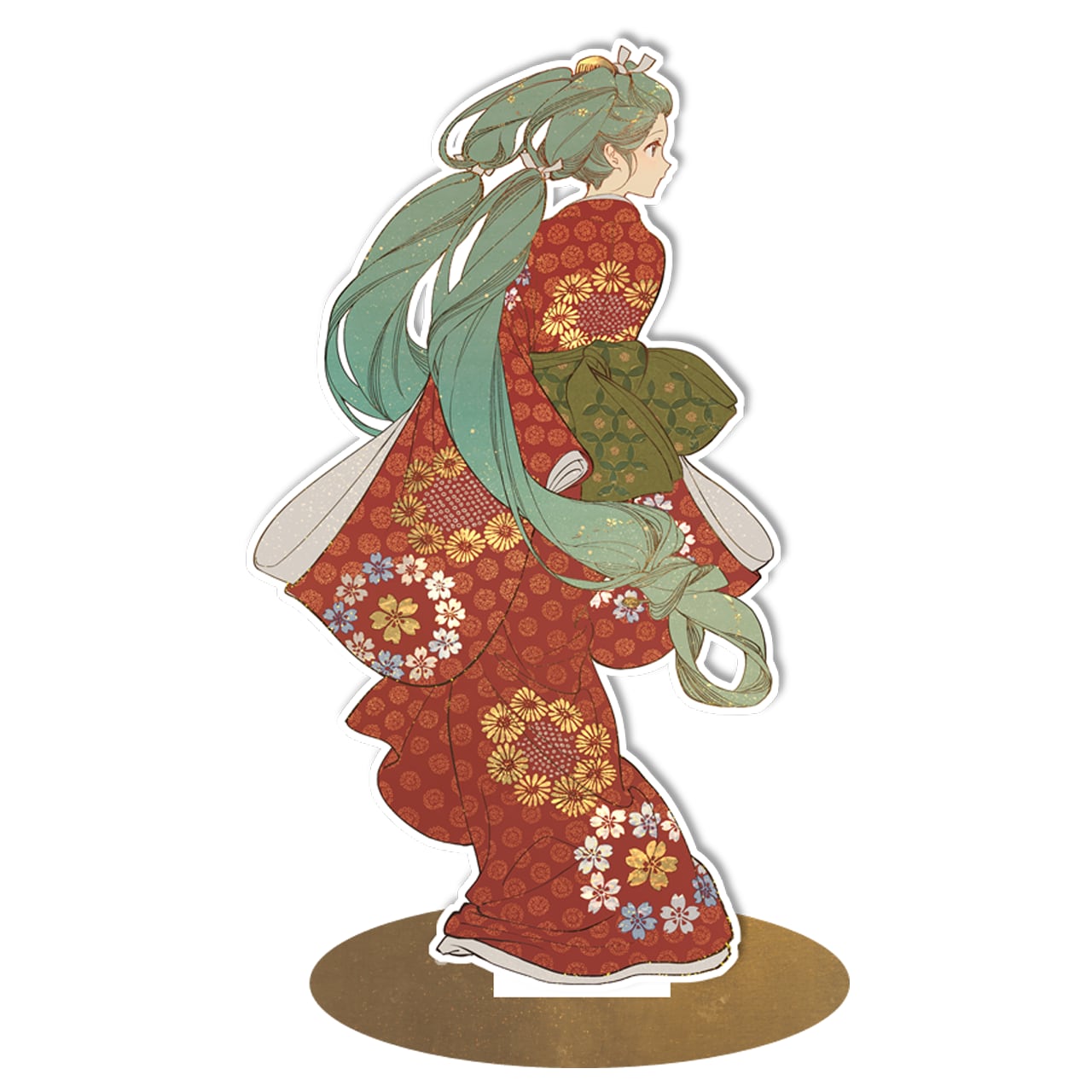 (Goods - Acrylic Stand) //Preorder// Hatsune Miku "Beauty Looking Back Miku" Acrylic Stand Art By Rella