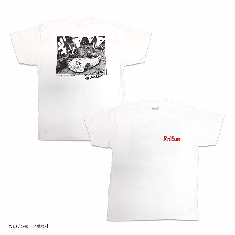 (Goods - Shirt) Initial D Exclusive T-shirt RedSuns (Ryosuke) XL
