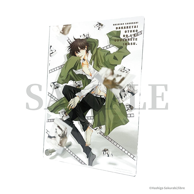 [DAKAICHI] Hashigo Sakurabi Acrylic Plate 3. [Hashigo Sakurabi Art Exhibition Post-Event Online Sales]