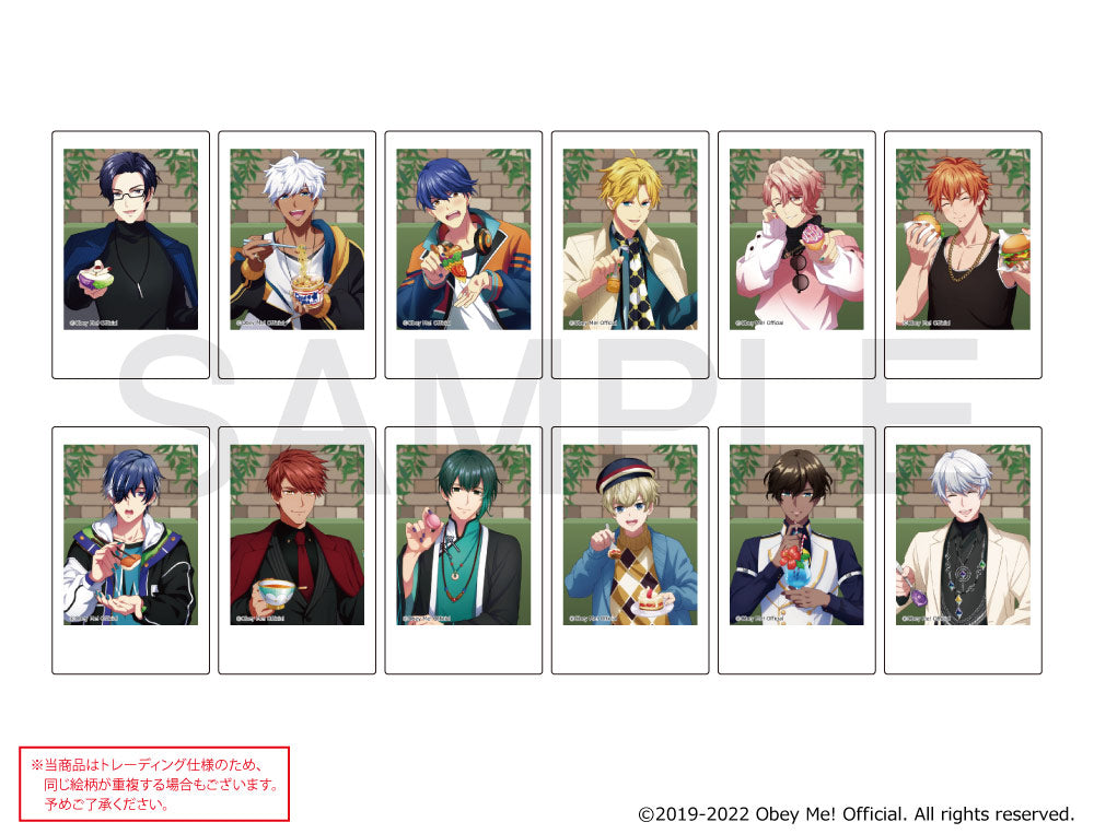[Obey Me!] mixx garden Heartthrob Cafe Meguri Photo Card (Blind Box -Single)