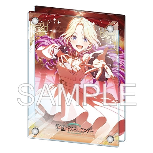 (Goods - Ornament) Gakuen iDOLM@STER Diorama Style Acrylic Panel (Tiny Ambition) Sena Juo Ver.