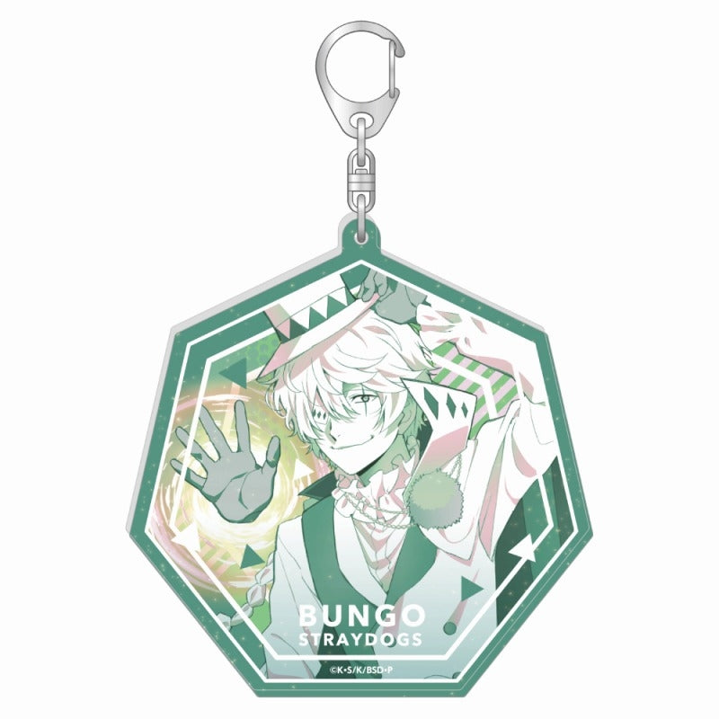 [Bungo Stray Dogs] BIG Acrylic Keychain with Glitter Nikolai. G