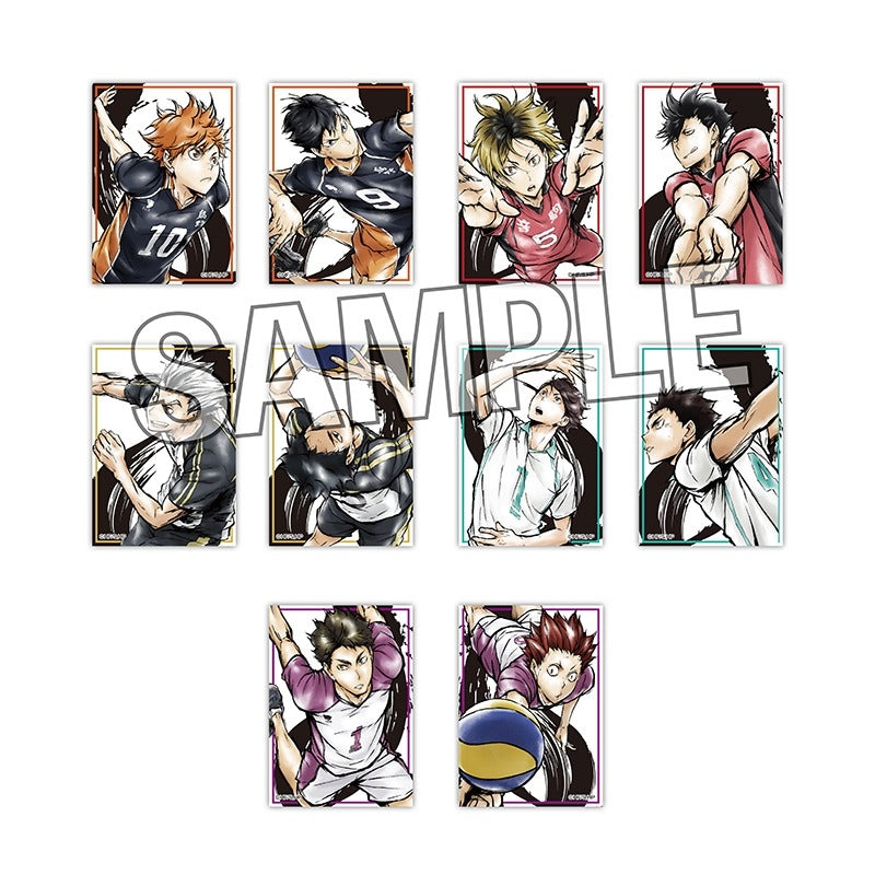 [Haikyu!!] Holo Sticker Fierce Battle!! (Blind Box -Single)