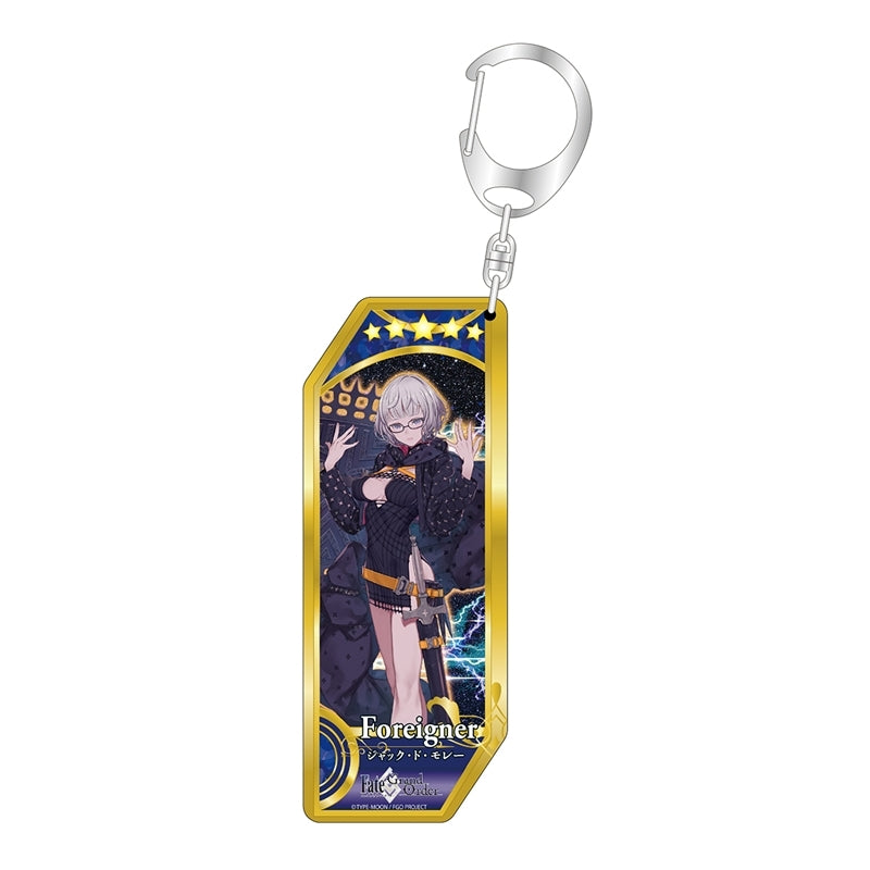 (Goods - Keychain) Fate/Grand Order Servant Keychain 312 Foreigner/Jacques de Molay