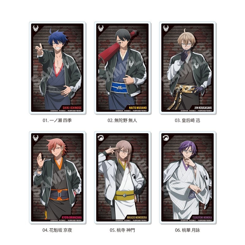(Goods - Card) Tougen Anki Sukajan x Kimono ver. Acrylic Card 01 (Blind Box -Single)