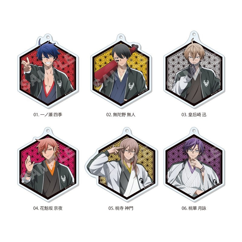 (Goods - Key Chain) Tougen Anki Sukajan x Kimono ver. Acrylic Key Chain 01 (Blind Box -Single)