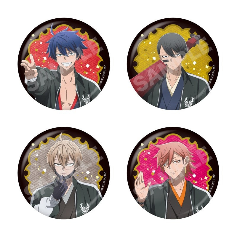 (Goods - Badge) Tougen Anki Sukajan x Kimono ver. Button Badge 01 (Blind Box -Single)