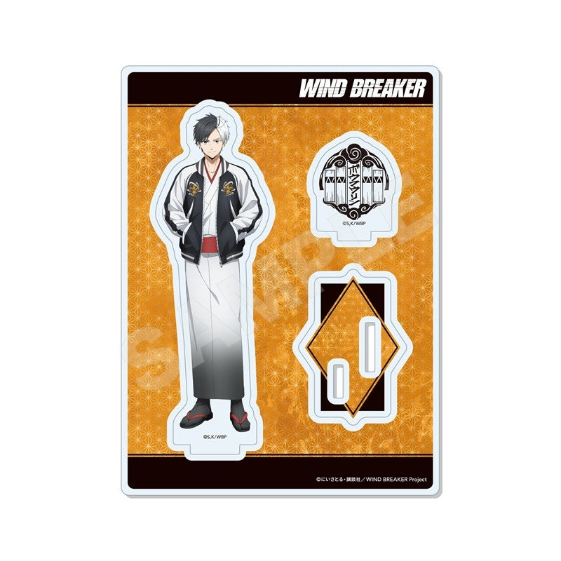 (Goods - Stand Pop) WIND BREAKER Kimono x Sukajan Jacket ver. Acrylic Stand/01 Haruka Sakura