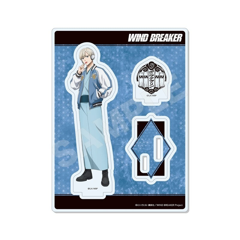 (Goods - Stand Pop) WIND BREAKER Kimono x Sukajan Jacket ver. Acrylic Stand/03 Ren Kaji