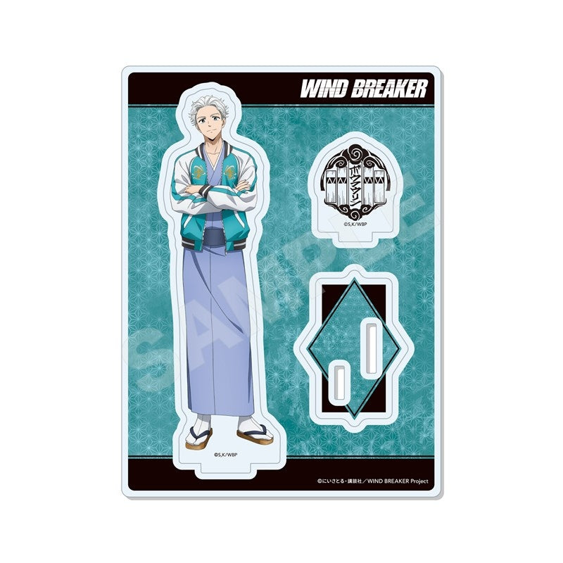 (Goods - Stand Pop) WIND BREAKER Kimono x Sukajan Jacket ver. Acrylic Stand/04 Hajime Umemiya