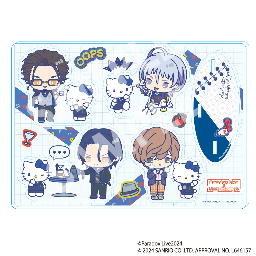 (Goods - Acrylic Stand) [Paradox Live] Paradox Live x Sanrio Characters Acrylic Stand / The Cat's Whiskers