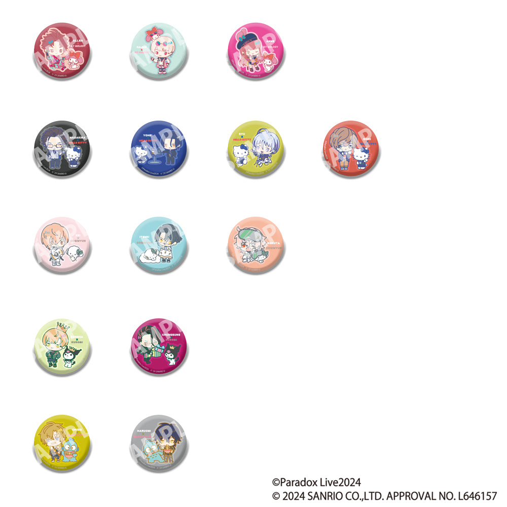 [Paradox Live] Paradox Live x Sanrio Characters Can Badge 1st (Blind Box -Single)