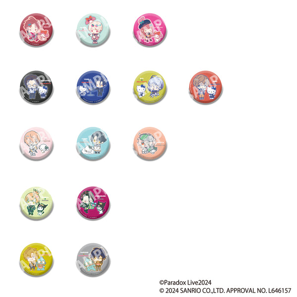 Paradox Live] Paradox Live x Sanrio Can Badge 1st (Blind Box