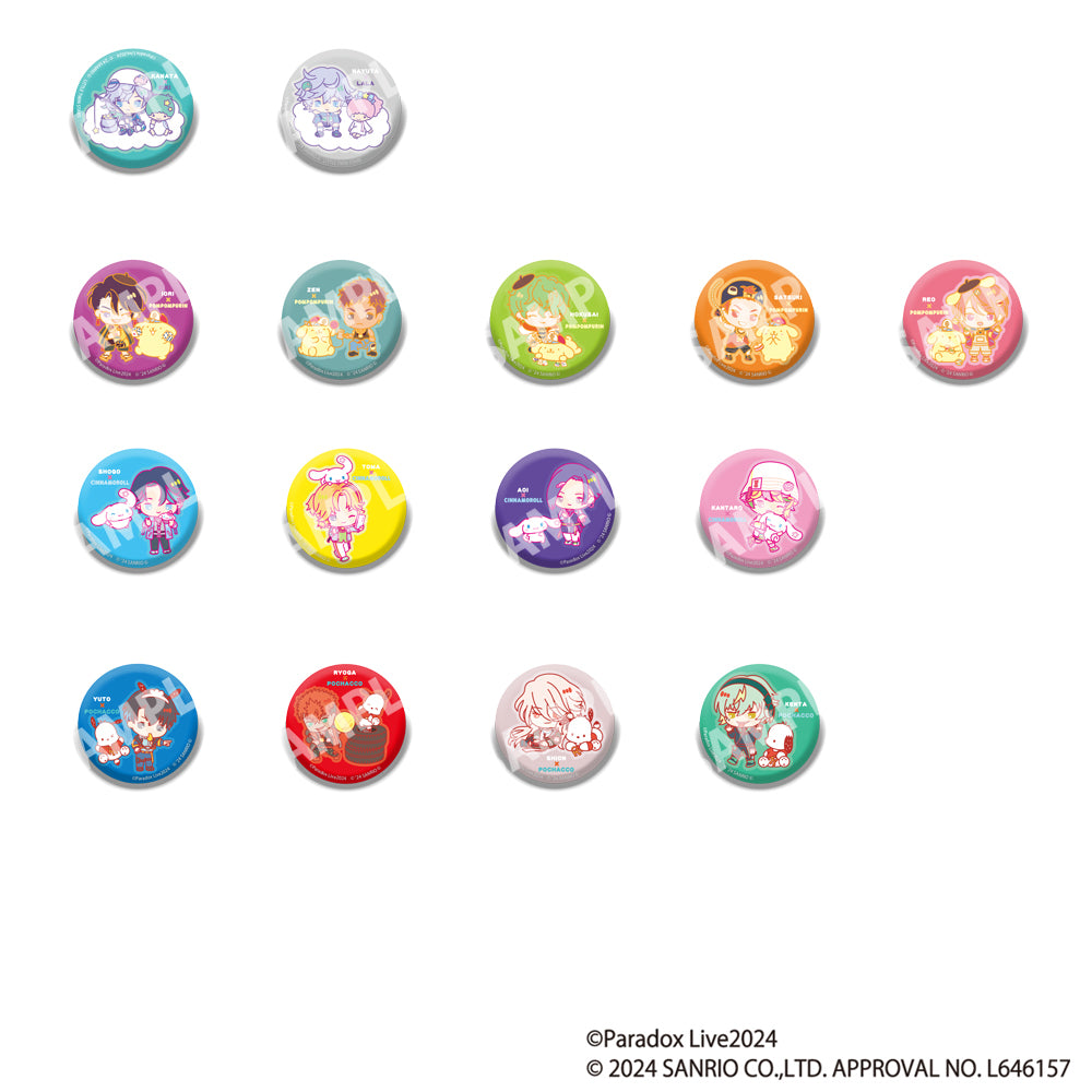 [Paradox Live] Paradox Live x Sanrio Characters Can Badge 2nd (Blind Box -Single)