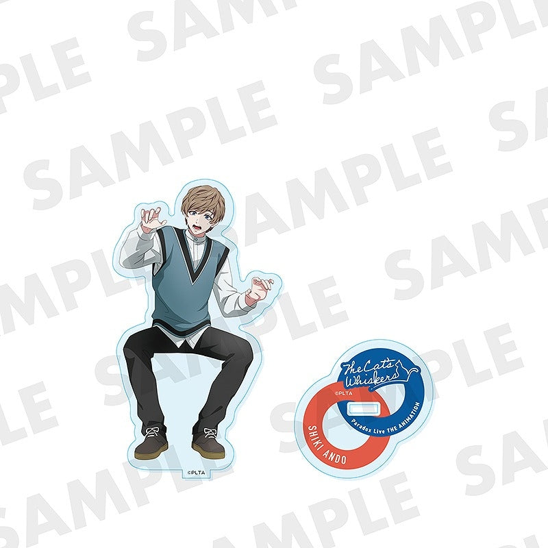 (Goods - Acrylic Stand) [Paradox Live] "Making" Acrylic Stand Shiki Ando