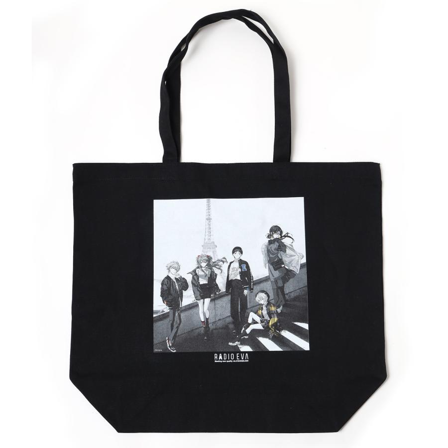 [Evangelion] EVASTORE RADIO EVA Tote Bag γ Mai Yoneyama BLACK