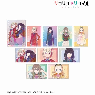 [Lycoris Recoil] Trading Ani-Art clear label Bromide (Blind Box -Single)