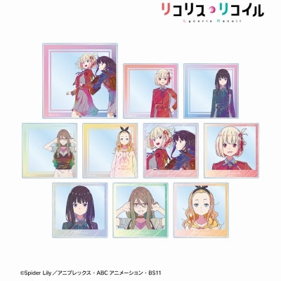 [Lycoris Recoil] Trading Ani-Art clear label Acrylic Card (Blind Box -Single)