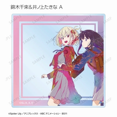 Lycoris Recoil] Ani-Art clear label Acrylic Card | animate USA