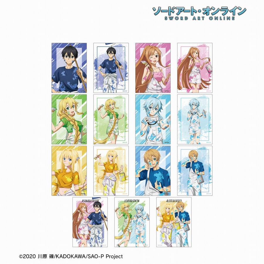 [Sword Art Online] Paint Style ver. Trading Bromide feat. Exclusive Art (Blind Box -Single)